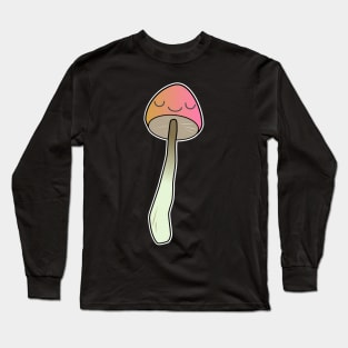 Happy Mushroom Long Sleeve T-Shirt